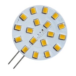 G4 18SMD 10-30 Vdc Side Pin 3.6W Warm White LED Bulb